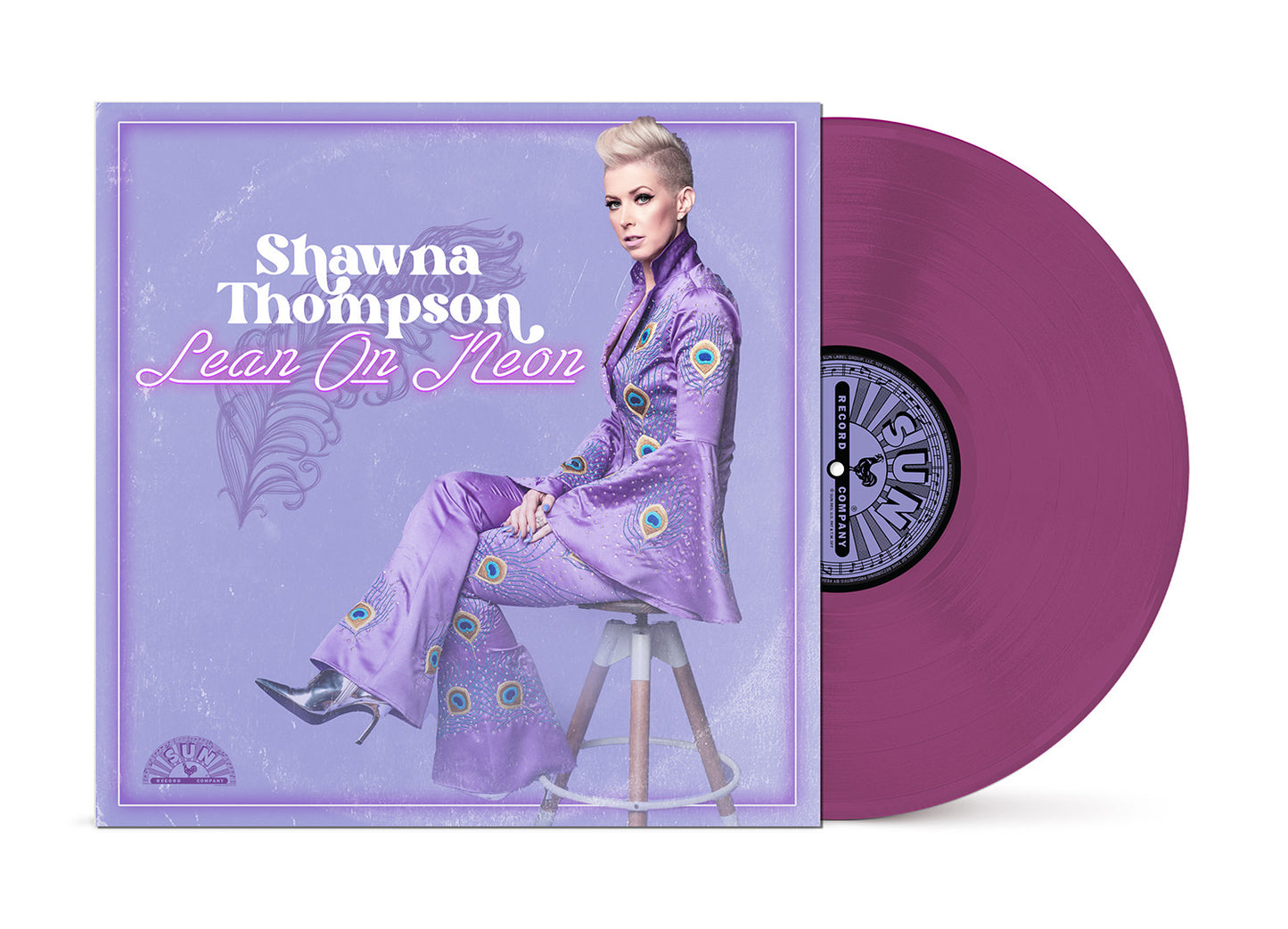 LEAN ON NEON VINYL AUTOGRAPHED
